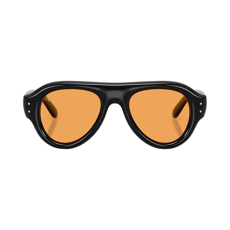 Ray-Ban x A$AP Rocky Flacko Aviator Puffer 'Black/Orange'