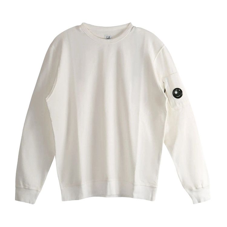 C.P. Company Fleece Crewneck 'Gauze White'