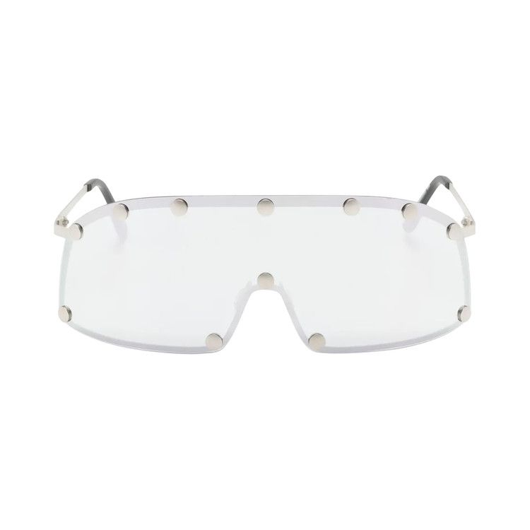 Rick Owens Shield Sunglasses 'Silver'