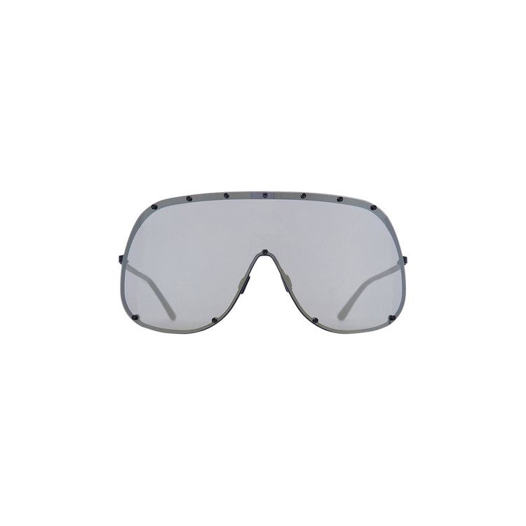 Rick Owens Shield Sunglasses 'Black Temple'