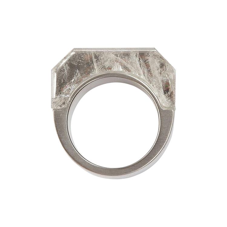 Rick Owens Double Crystal Hollywood Ring 'Palladio'