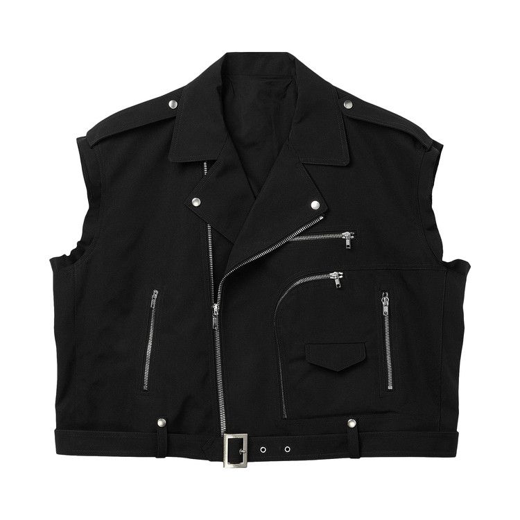 Rick Owens Bauhaus Stooges Cropped Vest 'Black'