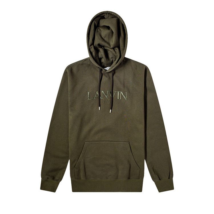 Lanvin Paris Oversized Hoodie 'Loden'