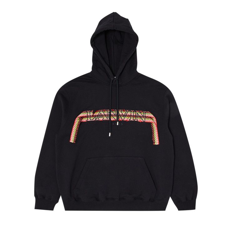 Lanvin Curblace Oversized Hoodie 'Black'