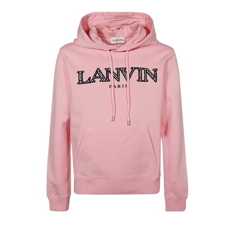 Lanvin Fleece Eusebio Hoodie 'Pink'