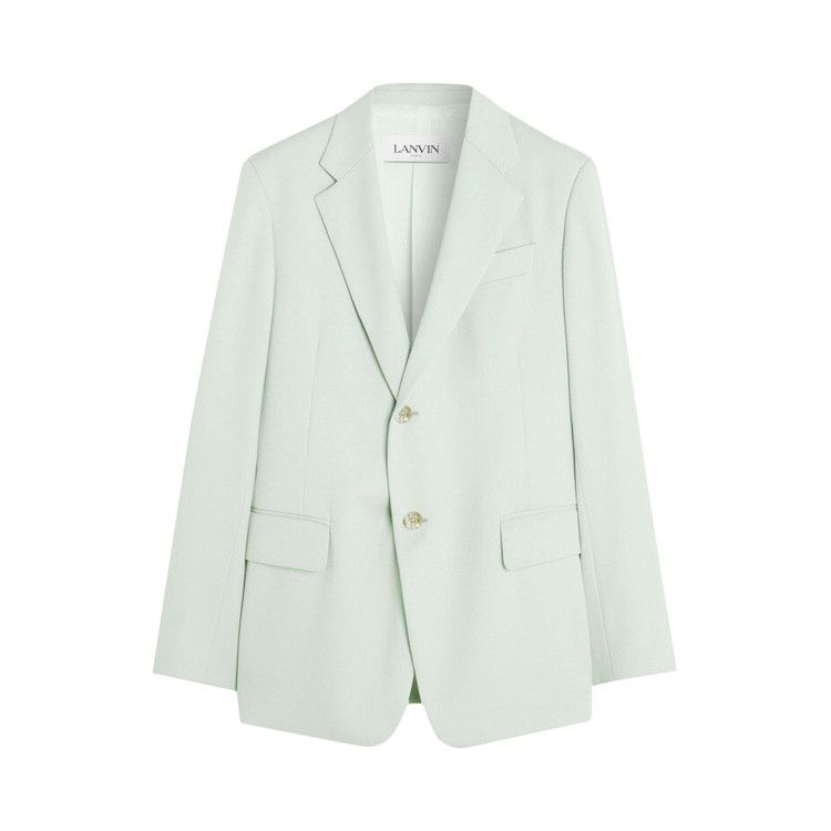 Lanvin Single Breasted Fashion Jacket 'Sage'