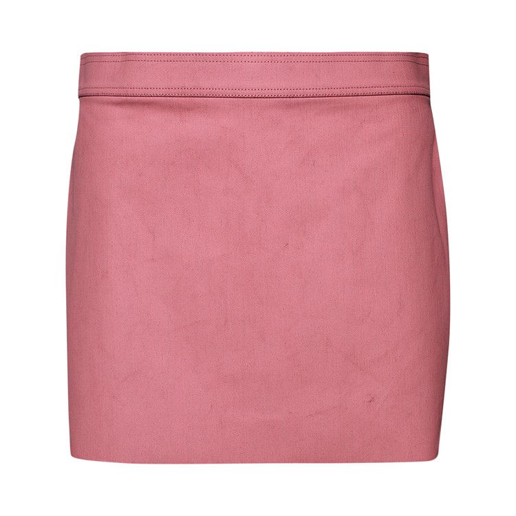 Rick Owens Coated Mini Skirt 'Thulian'