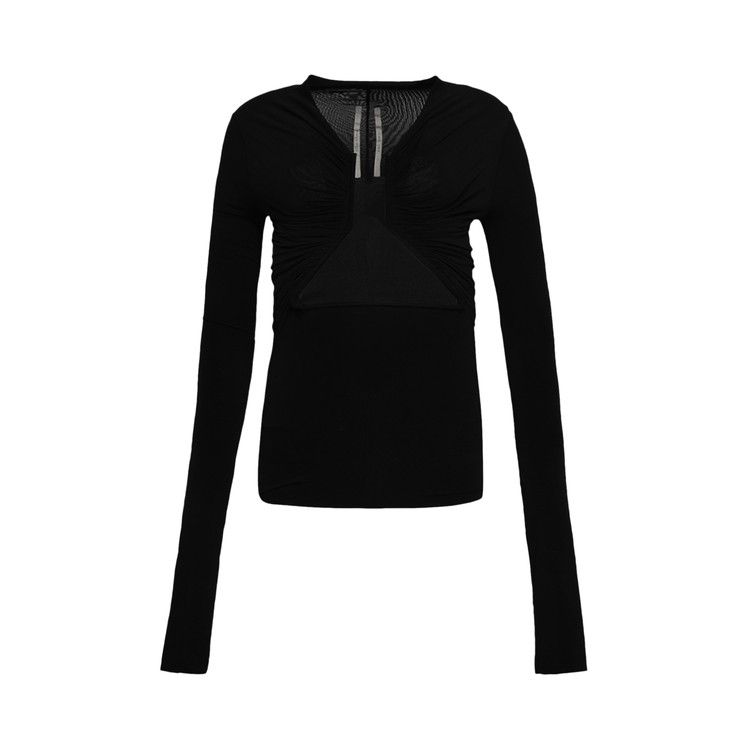 Rick Owens Long-Sleeve Prong T-Shirt 'Black'