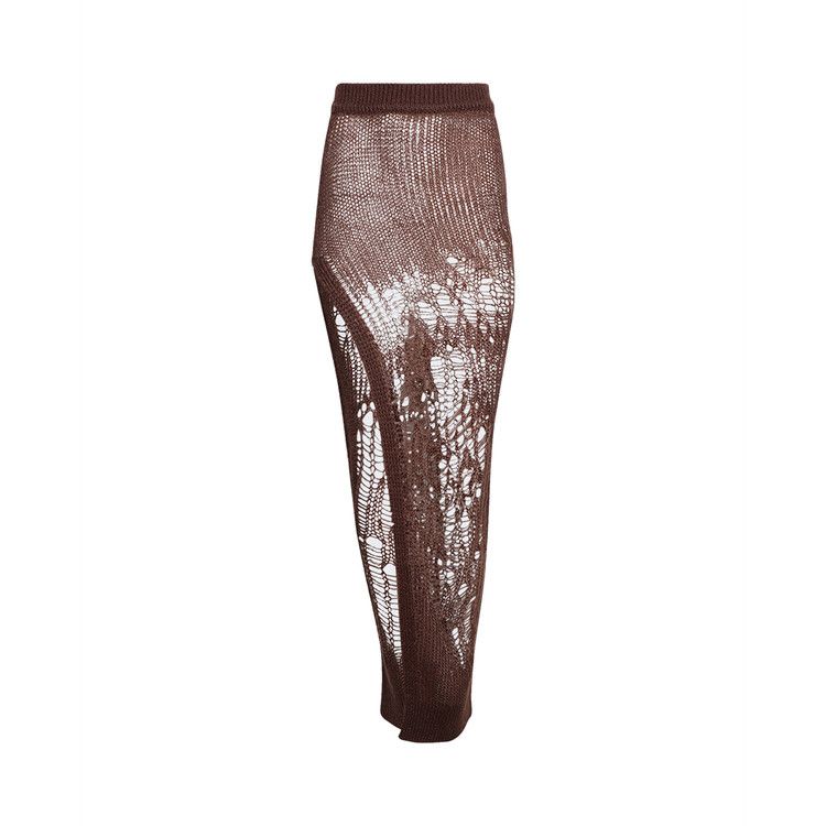 Rick Owens Spider Ziggy Skirt 'Henna'