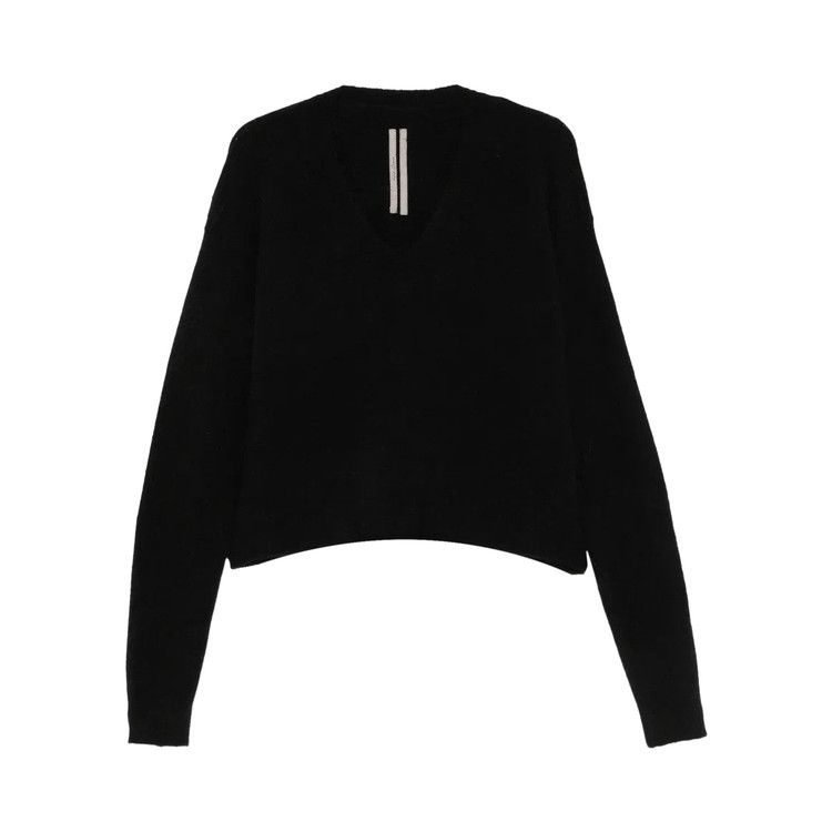 Rick Owens Tommy Neck Maglia 'Black'