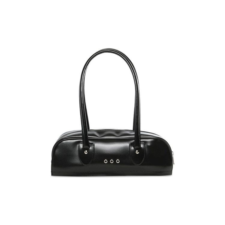 Comme des Garçons Zipped Leather Bag 'Black'