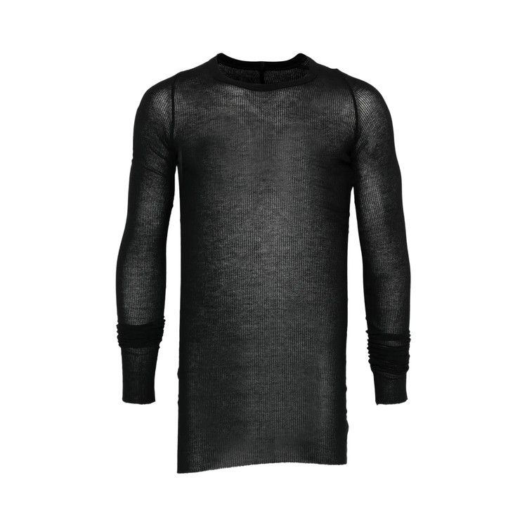 Rick Owens Rib Long-Sleeve T-Shirt 'Black'