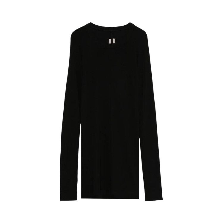 Rick Owens Rib Long-Sleeve T-Shirt 'Black'