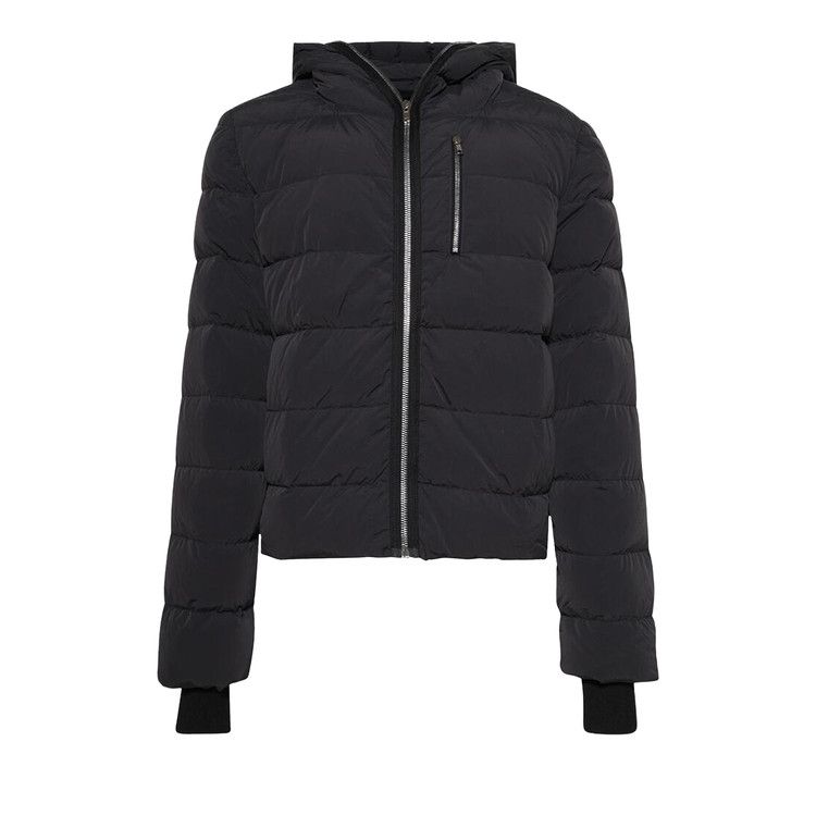 Rick Owens Hooded Puffer Jacket 'Black'