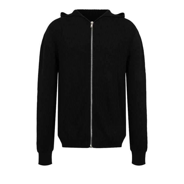 Rick Owens Zipped Hoodie 'Black'