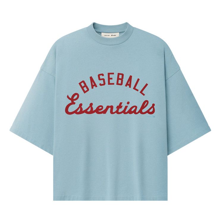 Fear of God Essentials MLB Merch Tee 'Stone Blue'