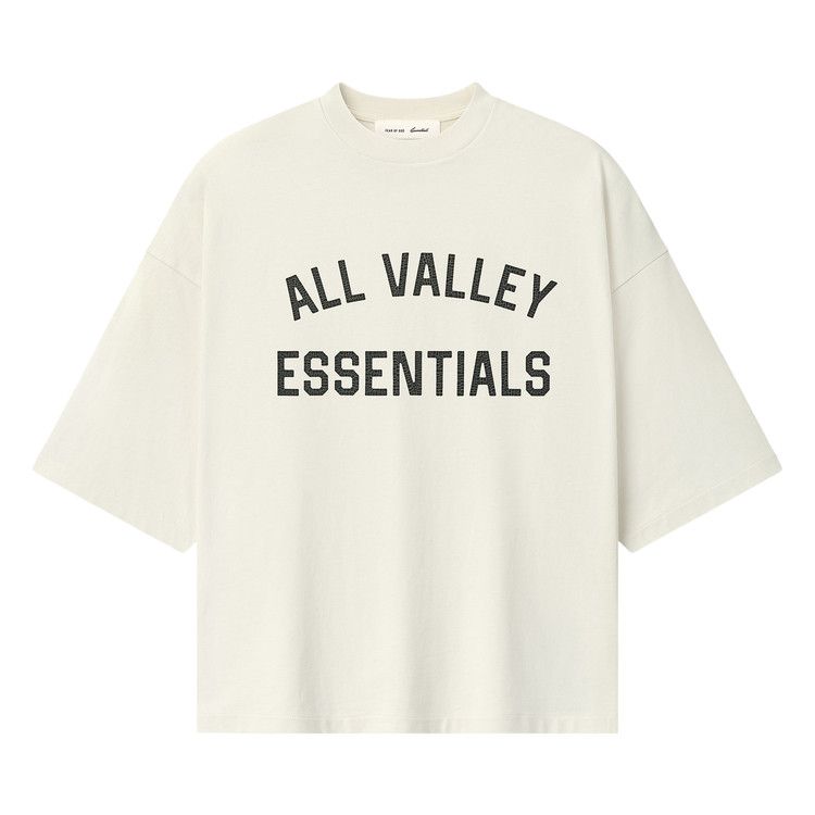 Fear of God Essentials Merch Tee Boxy Fit 'Ivory'