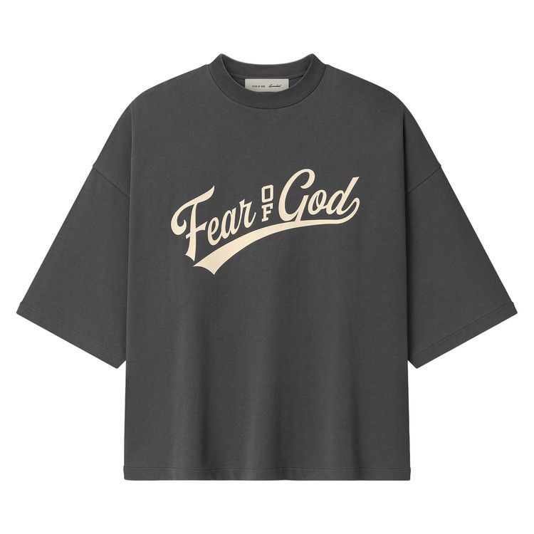 Fear of God Essentials Merch Tee Boxy Fit 'Iron Grey'