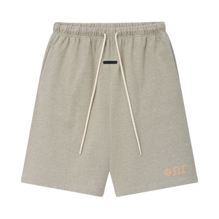 Fear of God Essentials Heavy Jersey 90s Sweatshort 'Washed Seal Heather'