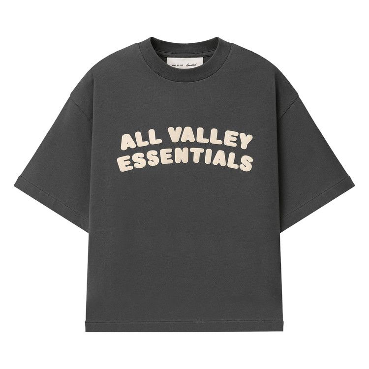 Fear of God Essentials Merch Tee Boxy Fit 'Iron Grey'