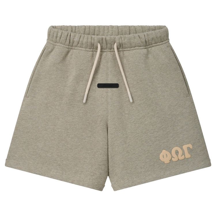 Fear of God Essentials Classic Sweatshort 'Seal Heather'