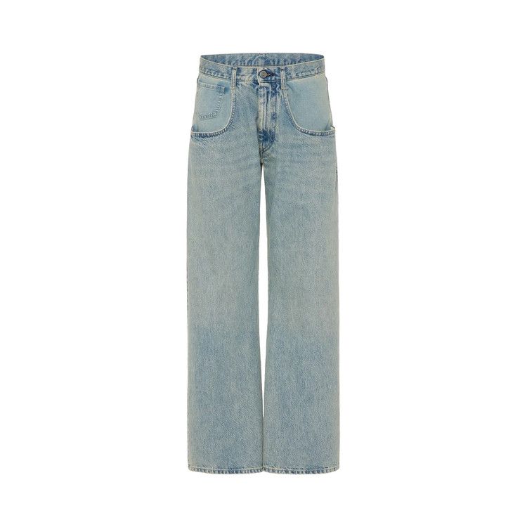 Maison Margiela 5-Pocket Denim Pants 'Ice Blue'