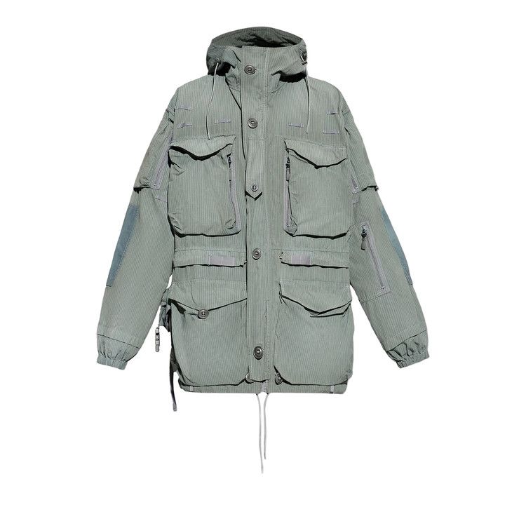 Maison Margiela Cargo Pocket Ripstop Coat 'Green'