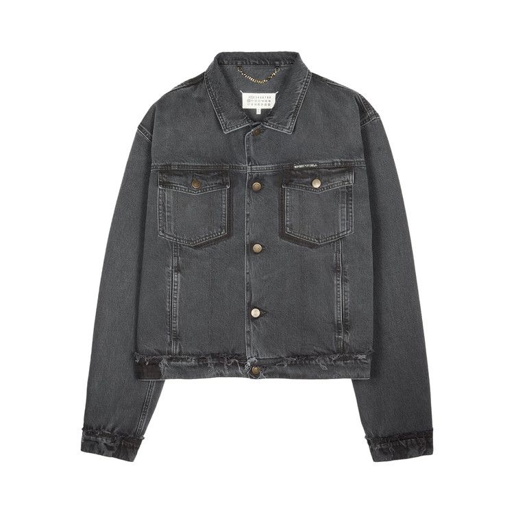 Maison Margiela Denim Jacket With Logo 'Black'