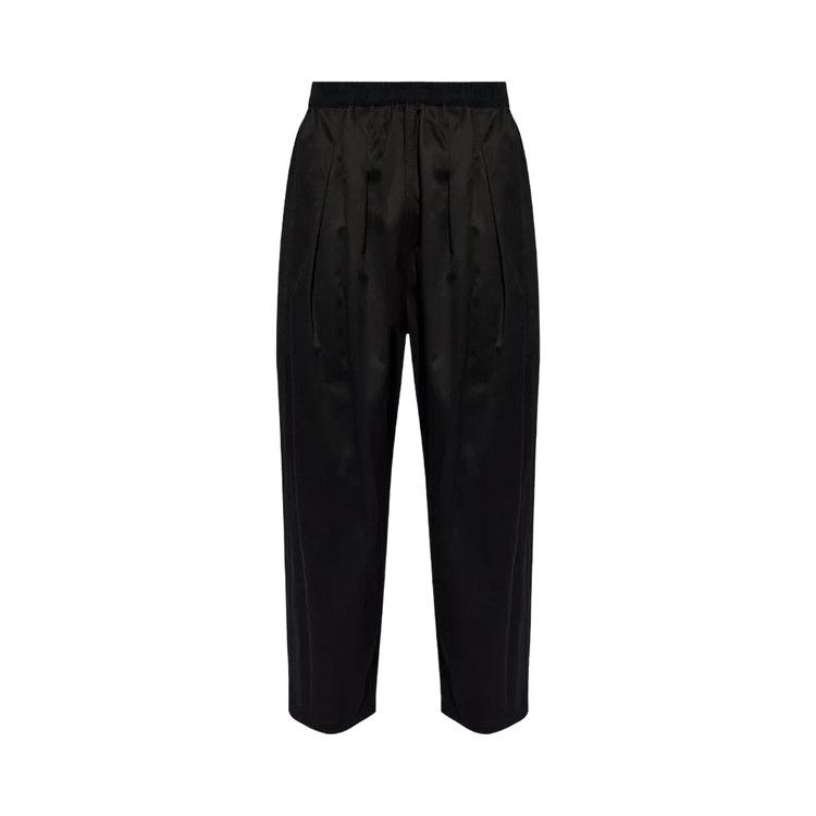 Maison Margiela Coated Pleated Trousers 'Black'