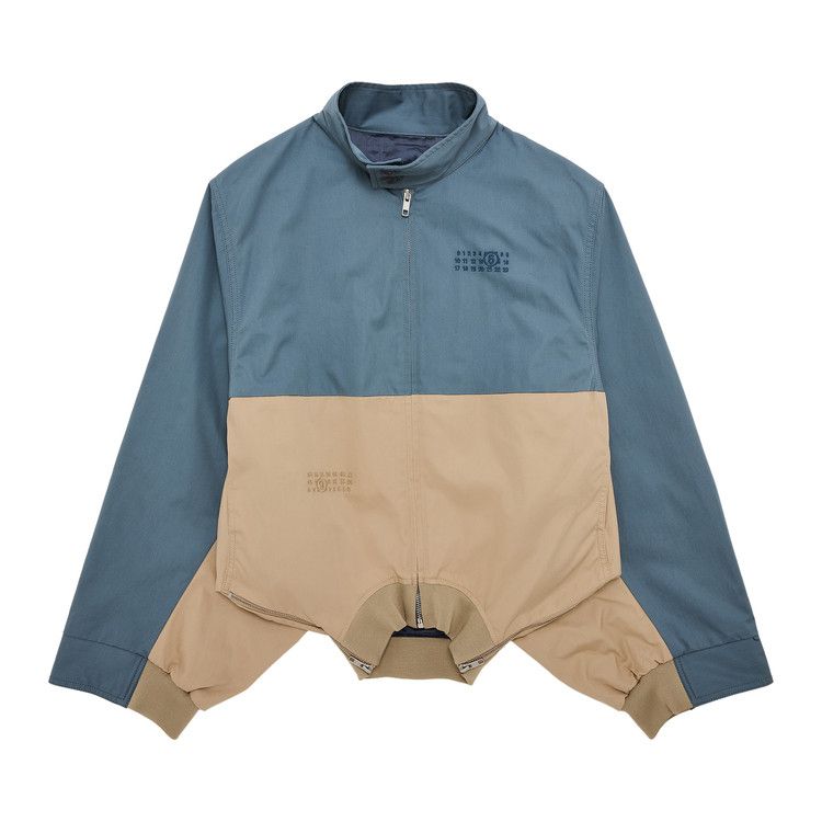 MM6 Maison Margiela Sports Jacket 'Grey Blue/Beige'
