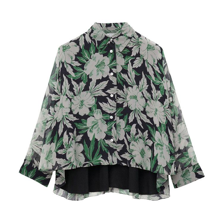 Loewe Printed Silk Shirt 'Multicolor'