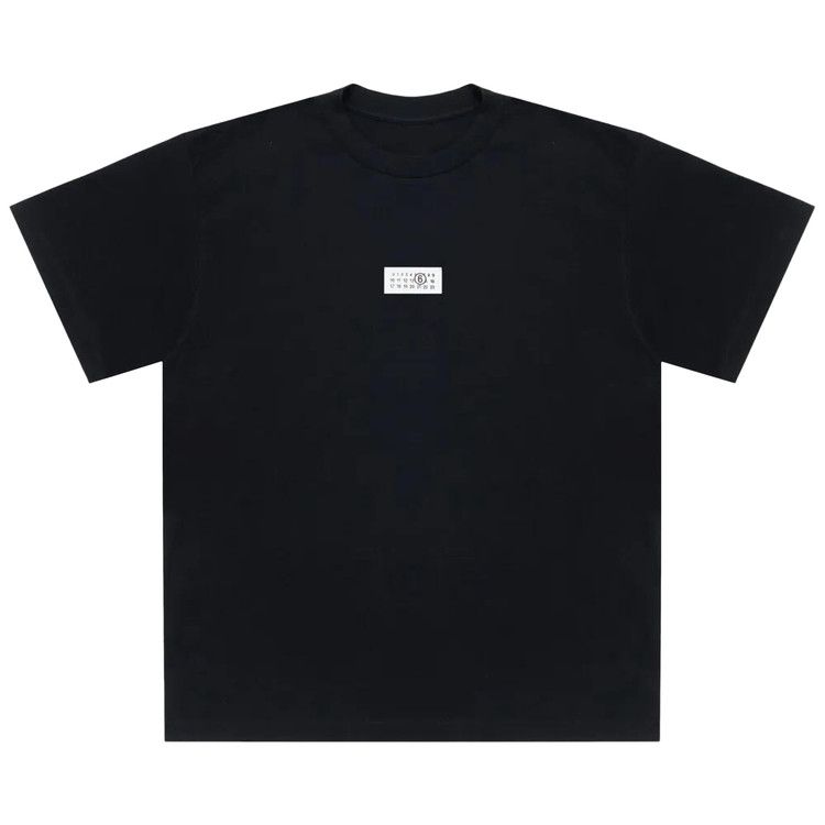 MM6 Maison Margiela Lapel T-Shirt 'Black'