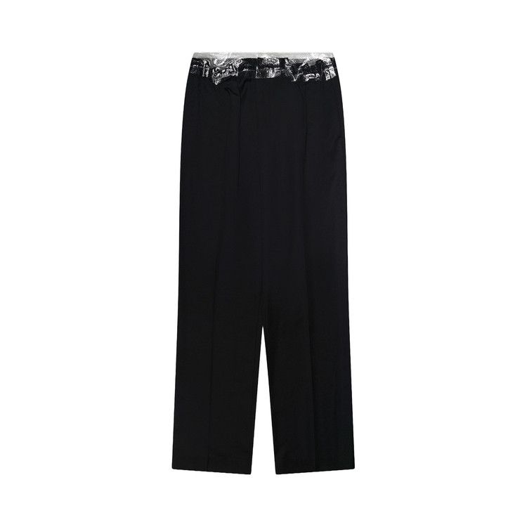Maison Margiela Tuxedo Trousers With Tape Waist Details 'Black'
