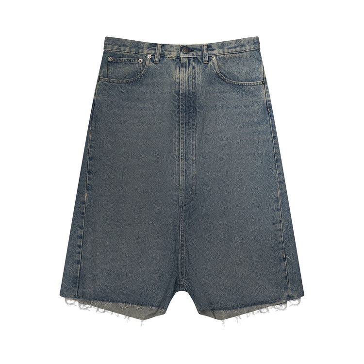 Maison Margiela Extra Long Denim Shorts 'Denim/Blue'
