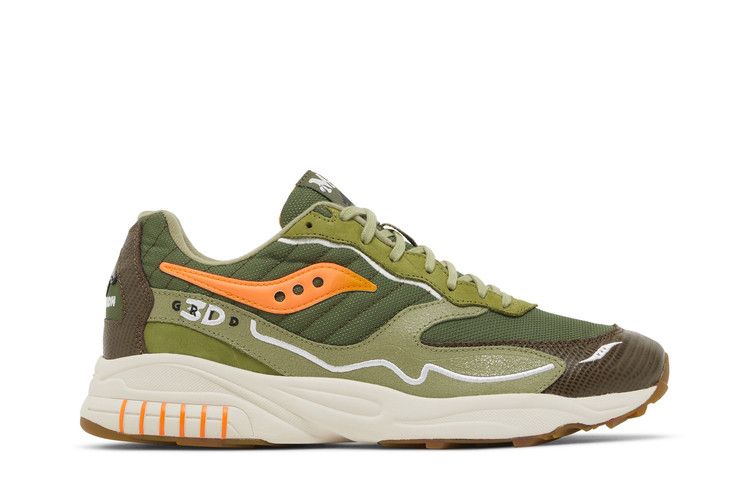Maybe Tomorrow x Saucony 3D Grid Hurricane 'Tortoise'