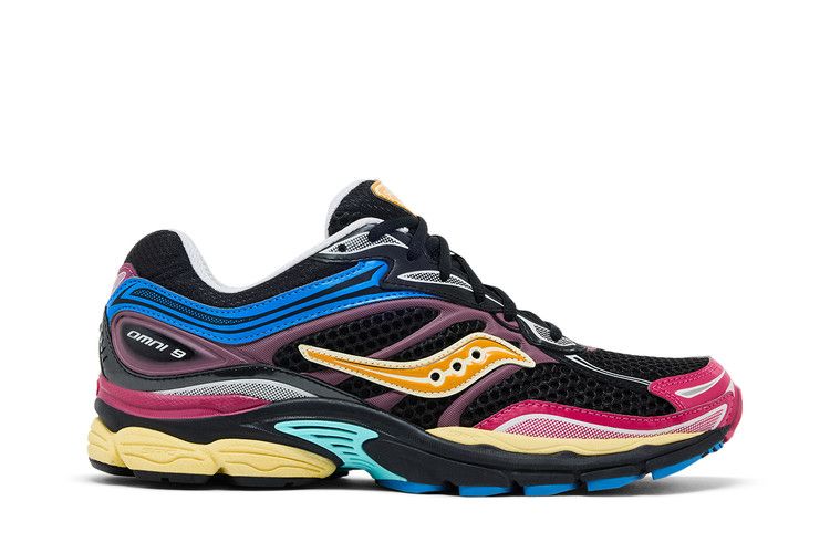 Saucony ProGrid Omni 9 'Multi-Color Black' Foot Locker Exclusive