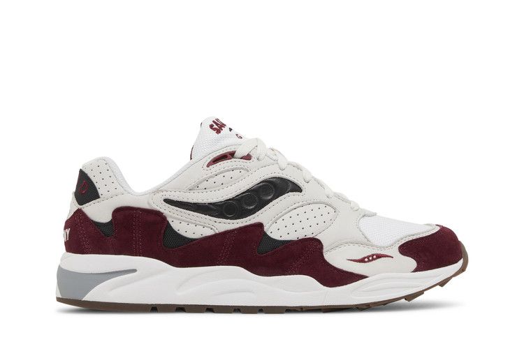 Saucony Grid Shadow 2 'White Red'