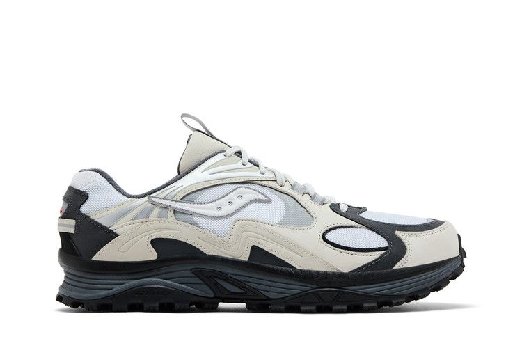 Saucony Grid Aura X 'Grey Pack - White Silver'