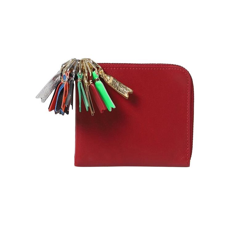 Comme des Garçons PLAY Zipper Pull Wallet 'Red'
