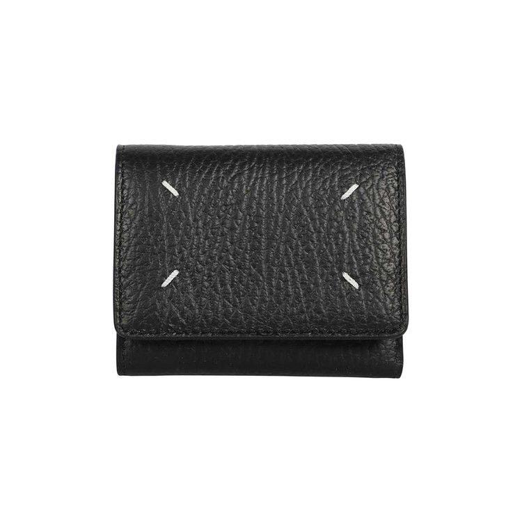 Maison Margiela Four Stitches Tri-Fold Wallet 'Black'