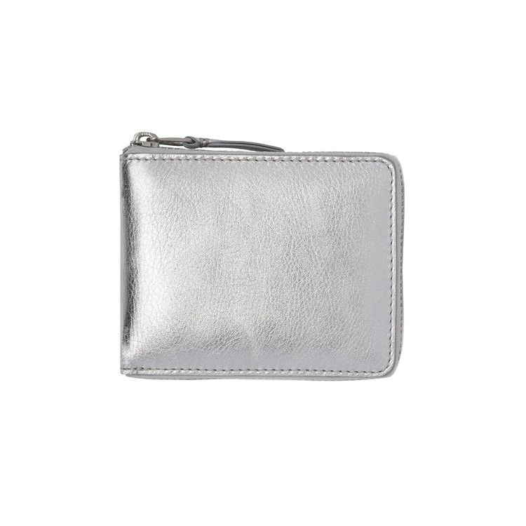 Comme des Garçons Wallet Gold Line U Zipper Wallet 'Silver'