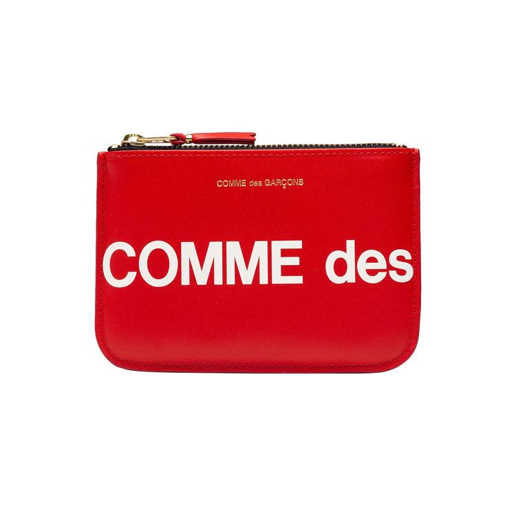 Comme des Garçons Huge Logo Wallet 'Red'