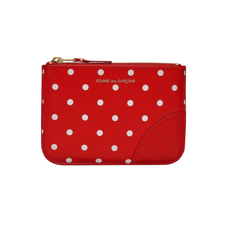 Comme des Garçons Polka Dot Printed Wallet 'Polka Dot Black'