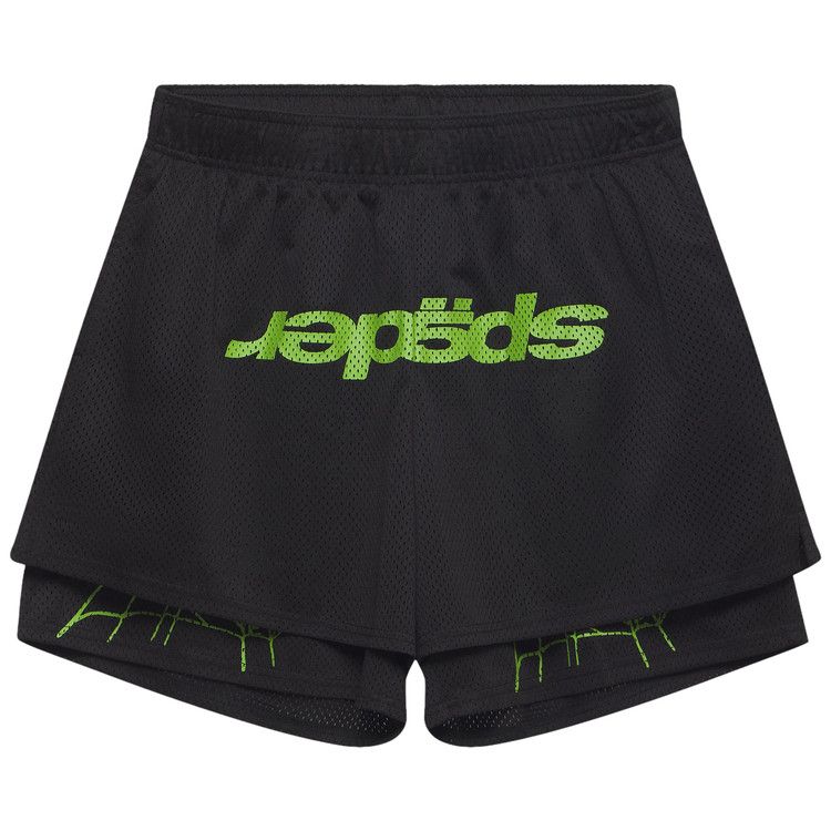 Sp5der Mesh Double Layer Short 'Onyx'