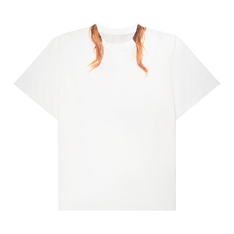 MM6 Maison Margiela Hair Print T-Shirt 'White'