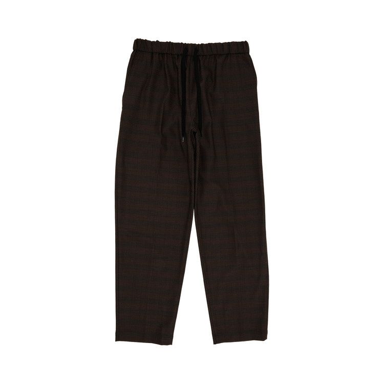 MM6 Maison Margiela Gabardine Pants 'Brown/Black'