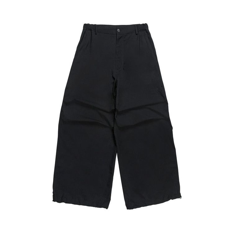 MM6 Maison Margiela Tailoring Wool Canvas Pants 'Black'