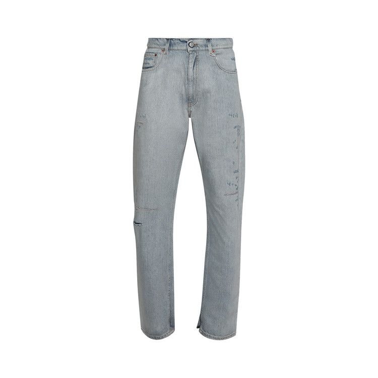 MM6 Maison Margiela 5 Pocket Pants 'Light Blue'