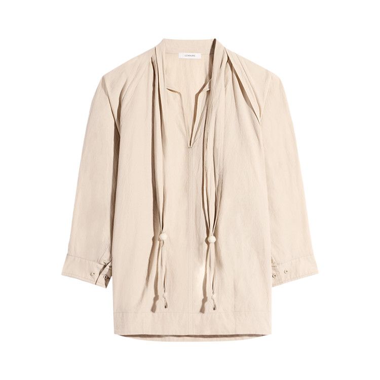Lemaire Scarf Blouse 'Greige'