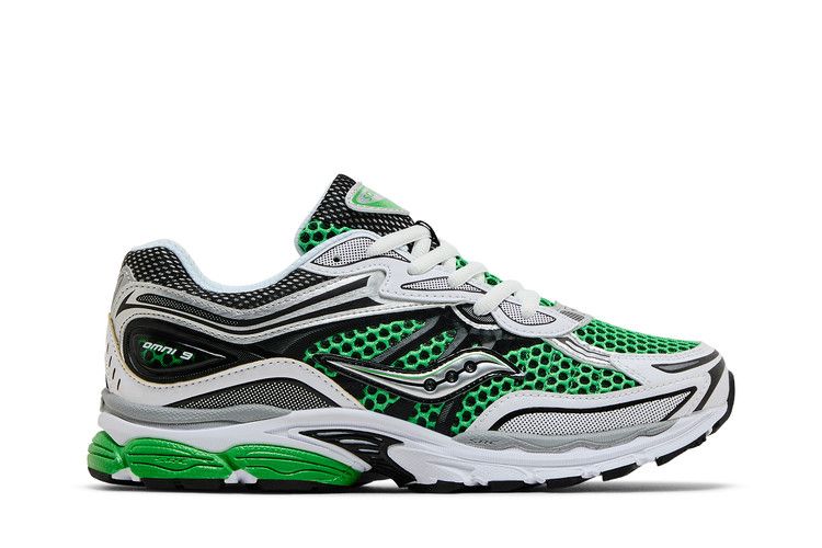 Saucony ProGrid Omni 9 Big Kid 'White Fern Black'